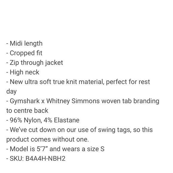 Gymshark X Whitney Simmons Eyelash Knit Jacket, Cement Brown, Small - Picture 9 of 11